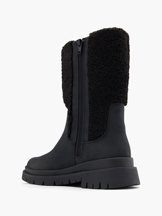 wysokie buty esprit do kolan w kolorze czarnym rico