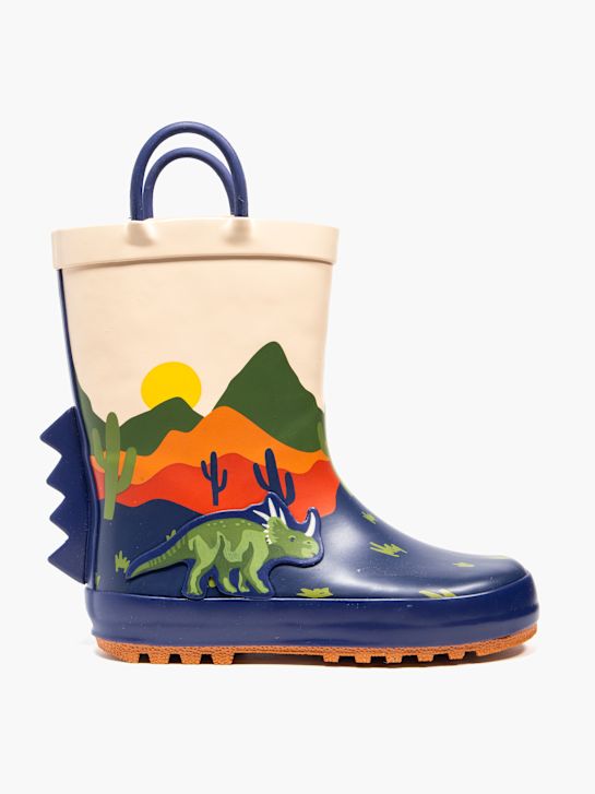gumowe buty memphis one kolor niebieski rico