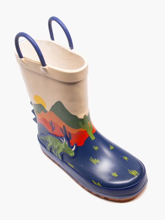 gumowe buty memphis one kolor niebieski rico