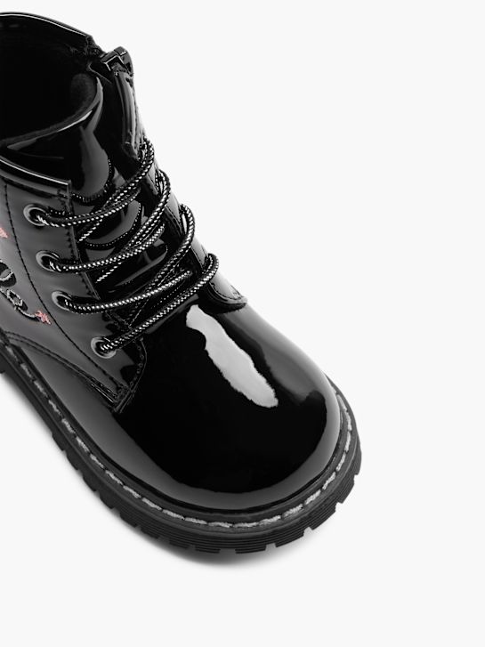 buty sznurowane graceland w kolorze czarnym rico