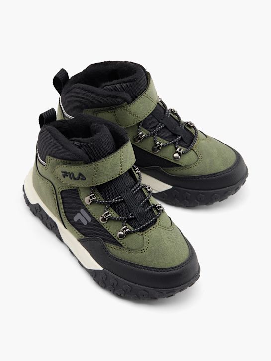 buty fila sznurowane khaki rico