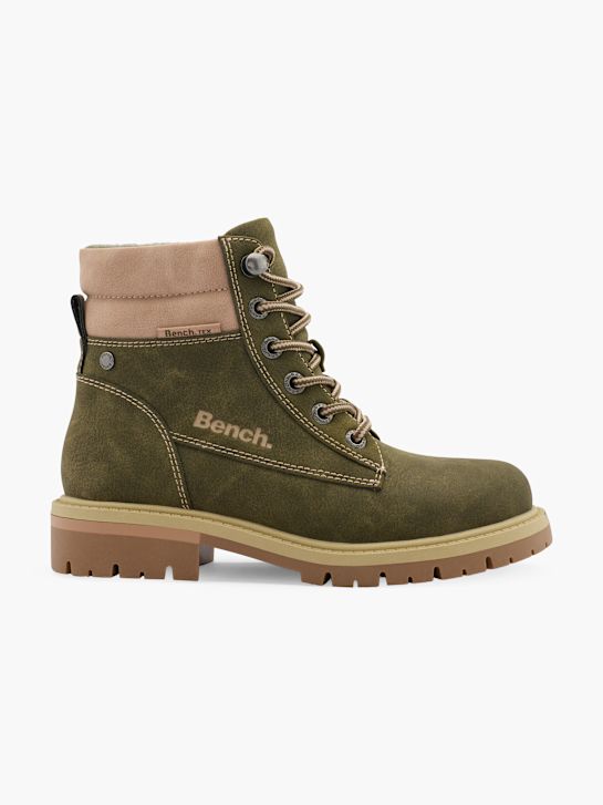 buty sznurowane do ławki khaki rico