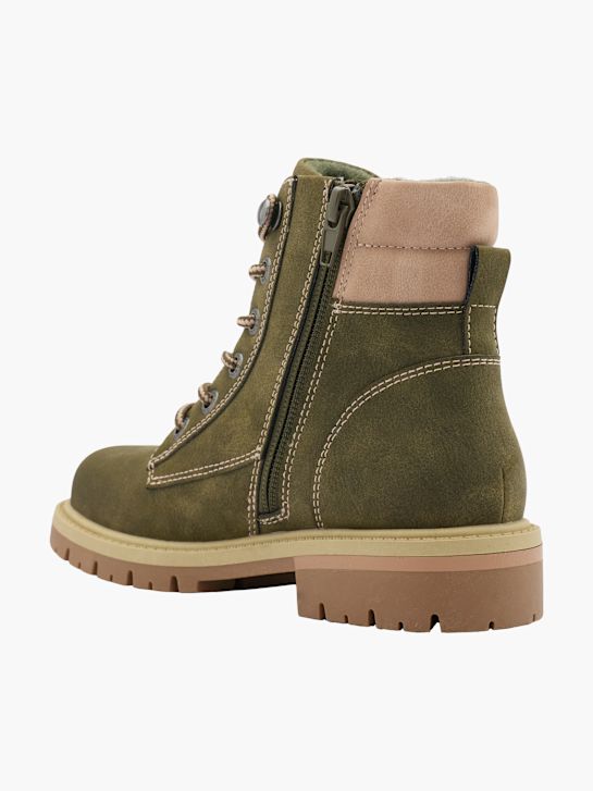 buty sznurowane do ławki khaki rico
