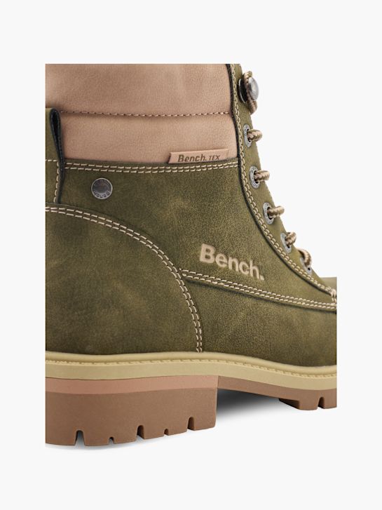 buty sznurowane do ławki khaki rico