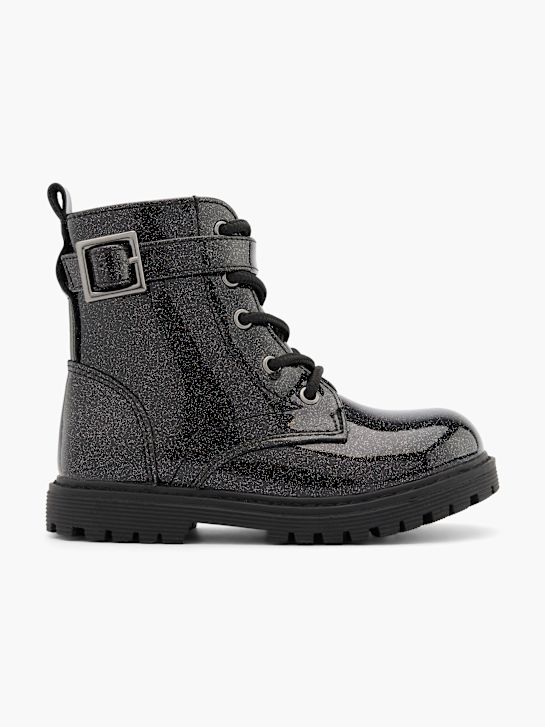 buty sznurowane graceland w kolorze czarnym rico