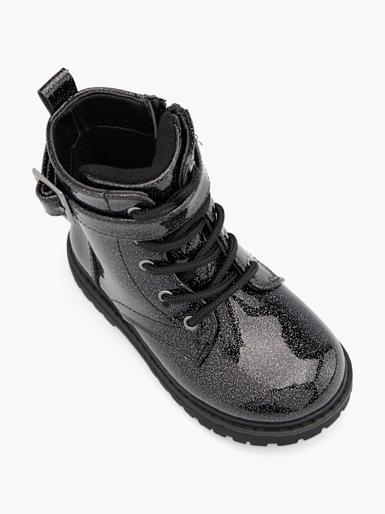 buty sznurowane graceland w kolorze czarnym rico