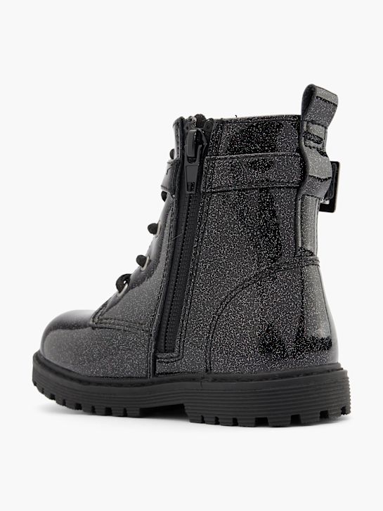 buty sznurowane graceland w kolorze czarnym rico
