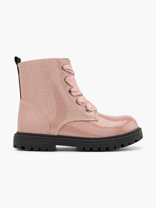buty sznurowane graceland różowy rico