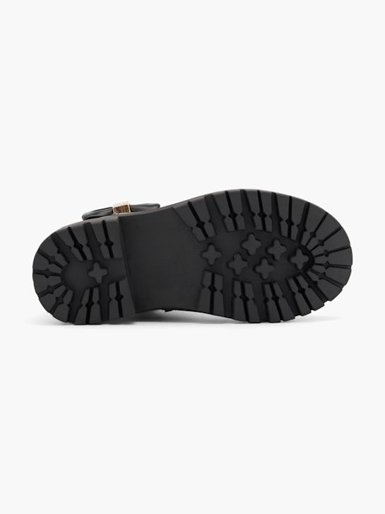 buty do kolan graceland w kolorze czarnym rico