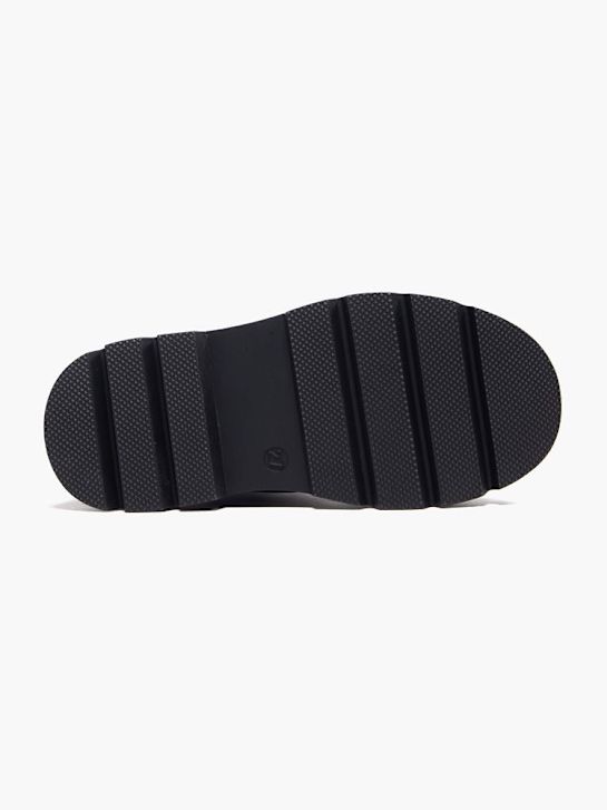 buty sznurowane graceland w kolorze czarnym rico