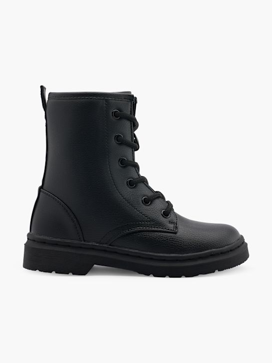 buty sznurowane graceland w kolorze czarnym rico