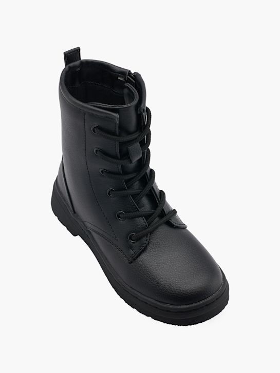 buty sznurowane graceland w kolorze czarnym rico