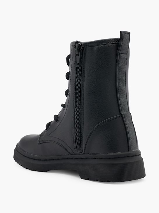 buty sznurowane graceland w kolorze czarnym rico