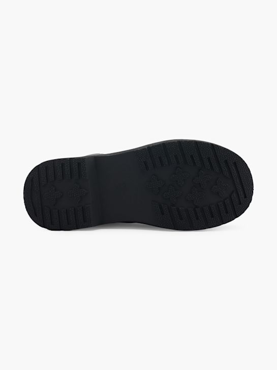 buty sznurowane graceland w kolorze czarnym rico