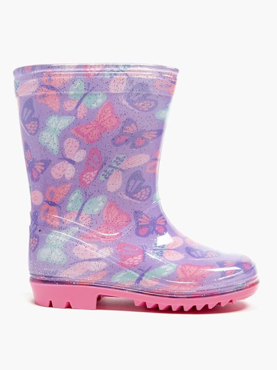 gumowe buty graceland w kolorze fioletu rico