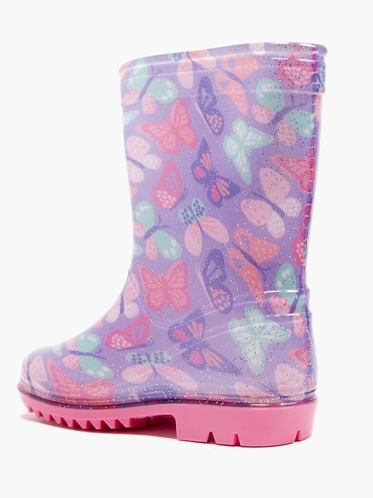 gumowe buty graceland w kolorze fioletu rico