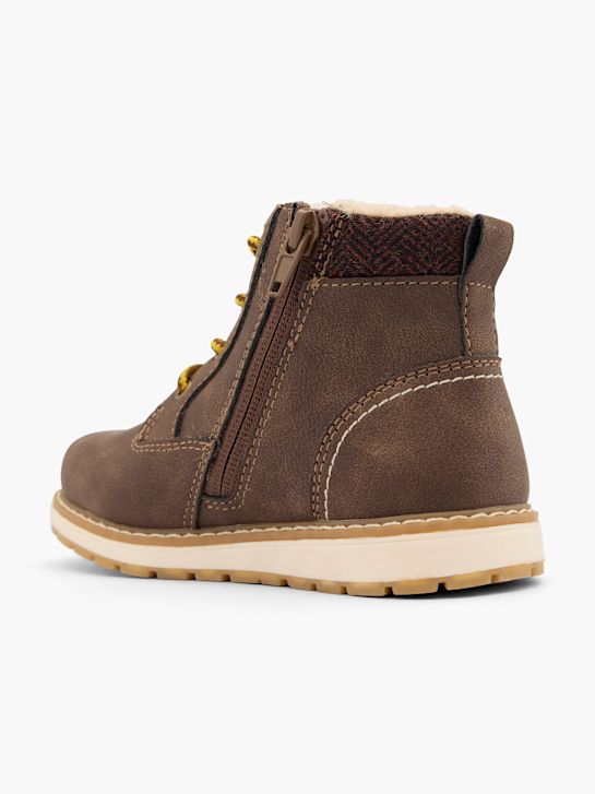 buty sznurowane vty brązowy rico