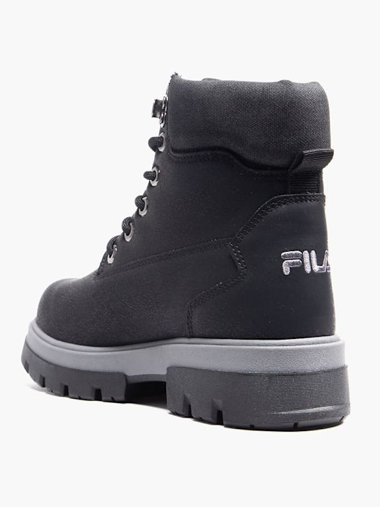 botki fila sznurowane czarny rico