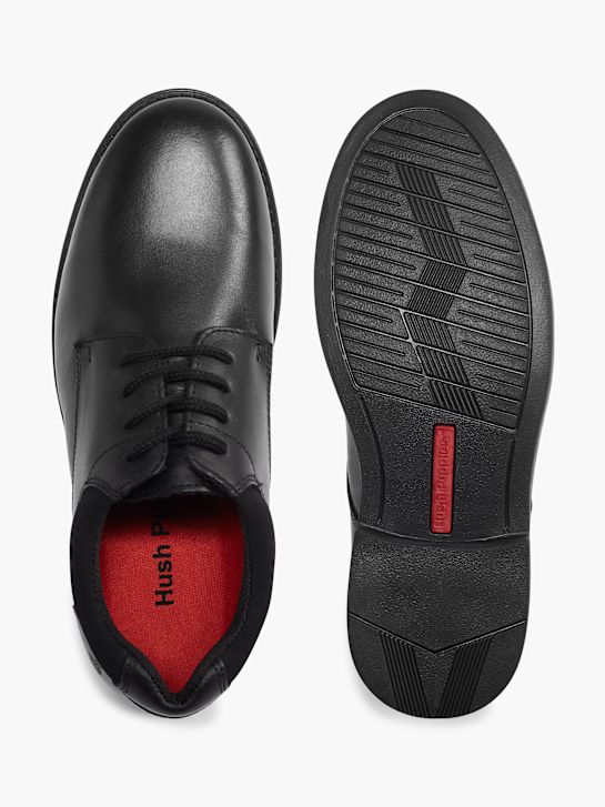 szkolna buty hush puppies oficjalne buty w kolorze czarnym rico