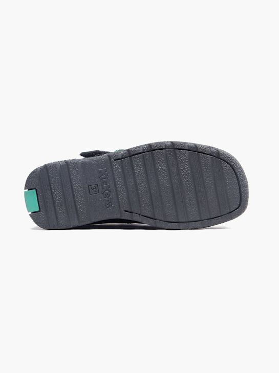 szkolna buty kickers na niskim obcasie w kolorze czarnym rico