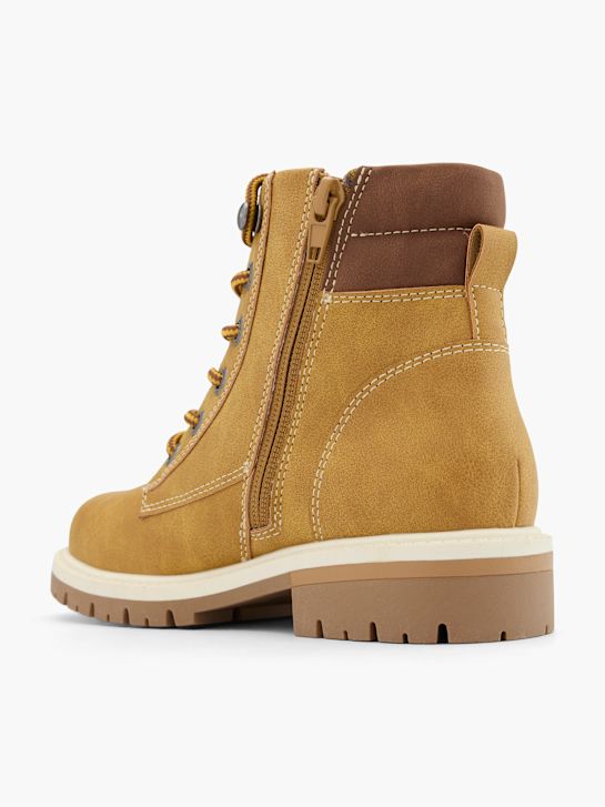 buty sznurowane do ławki beżowy rico