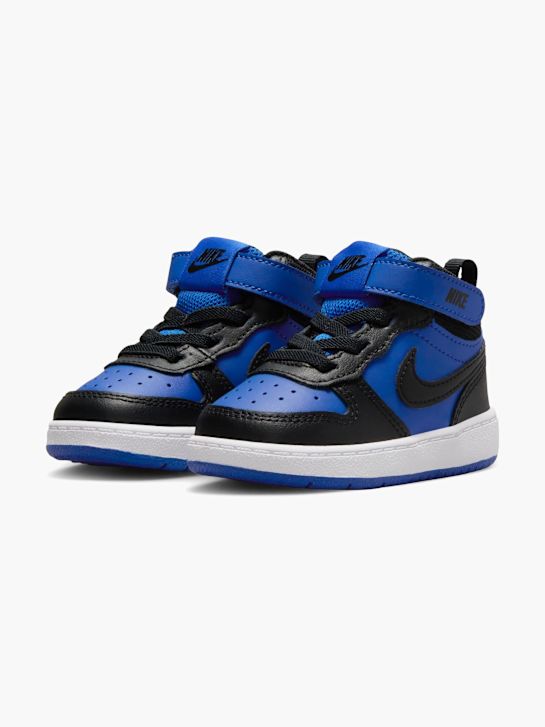 nike court borough mid 2 td high top trainer niebieski ДЕЙХМАНН