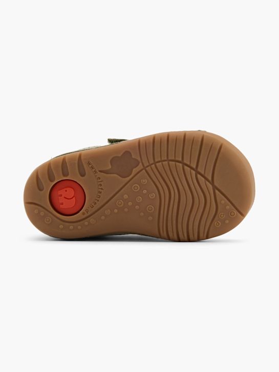 małe buty elefanten loop koloru oliwkowego rico