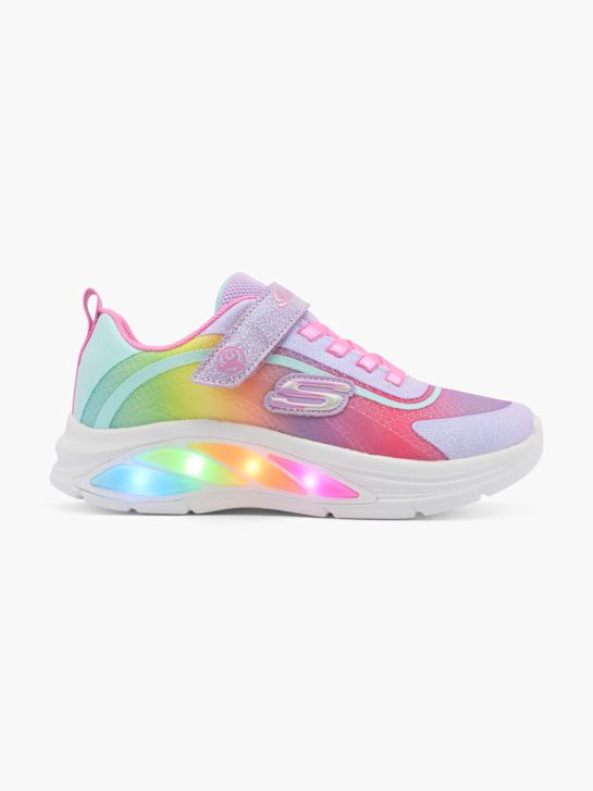 skechers rainbow flash trainer wielokolorowy rico
