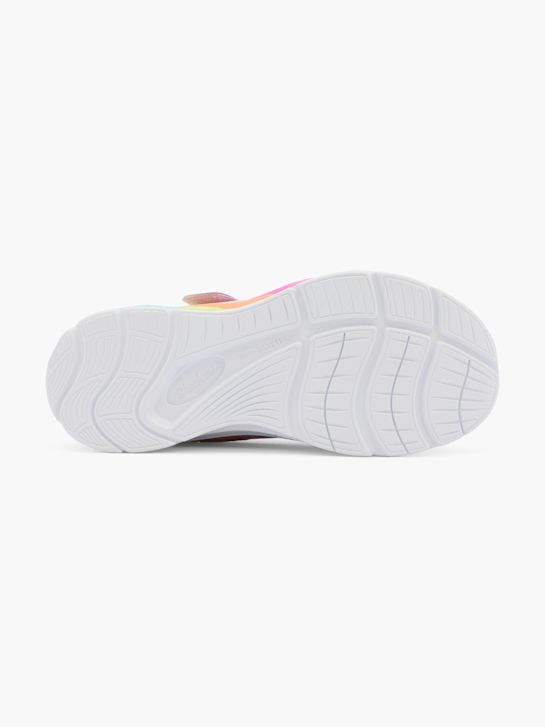 skechers rainbow flash trainer wielokolorowy rico