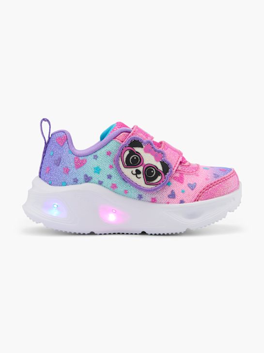 skechers wave glow trainer różowy rico