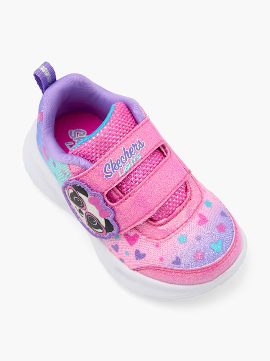 skechers wave glow trainer różowy rico