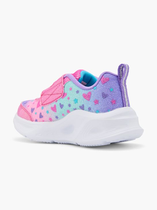 skechers wave glow trainer różowy rico