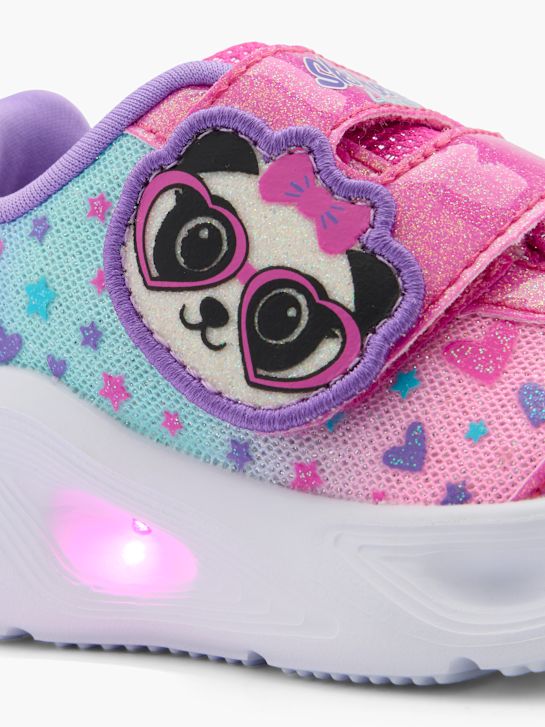 skechers wave glow trainer różowy rico