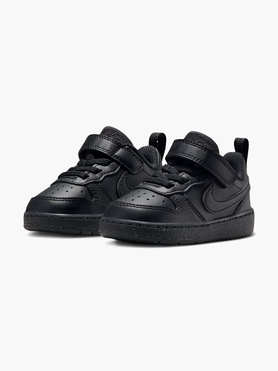 buty do biegania nike court borough low recraft czarny rico