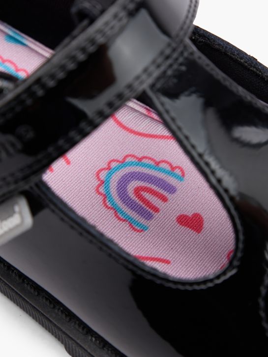 niskie buty toezone w kolorze czarnym rico