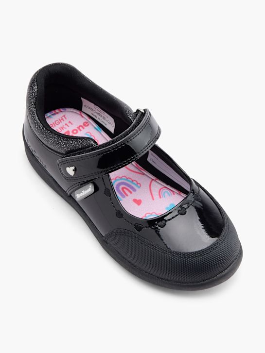 niskie buty toezone w kolorze czarnym rico