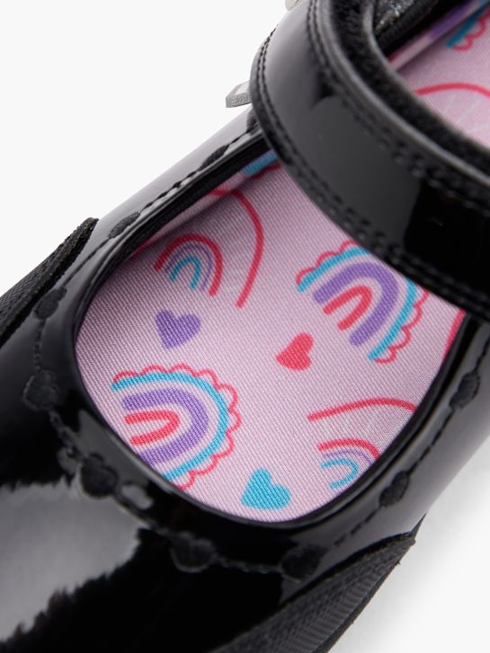 niskie buty toezone w kolorze czarnym rico