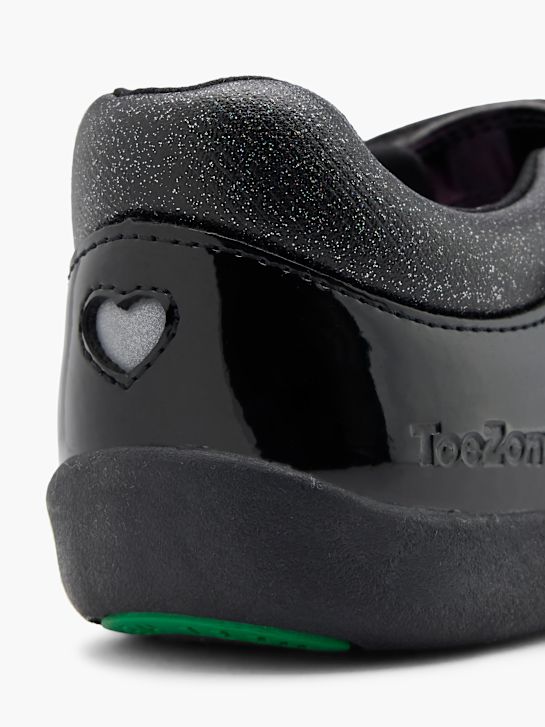 niskie buty toezone w kolorze czarnym rico