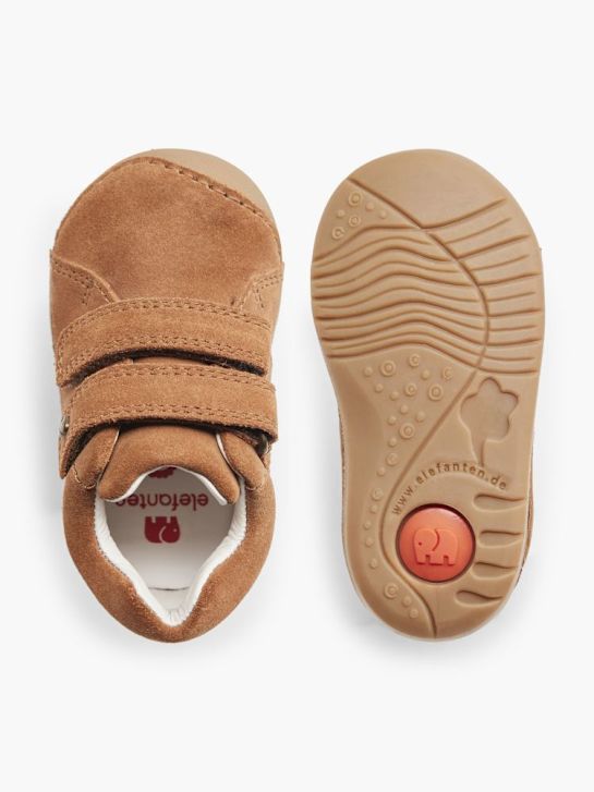 niskie buty elefanten loop brązowy rico