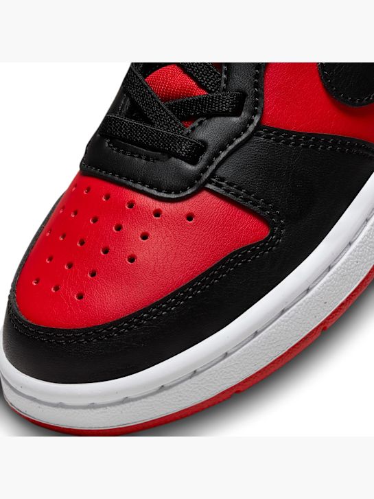 nike court borough low recraft trainer czerwony ДЕЙХМАНН