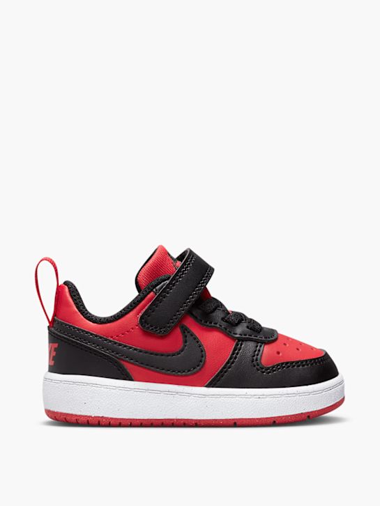 nike court borough low recraft trainer czerwony ДЕЙХМАНН