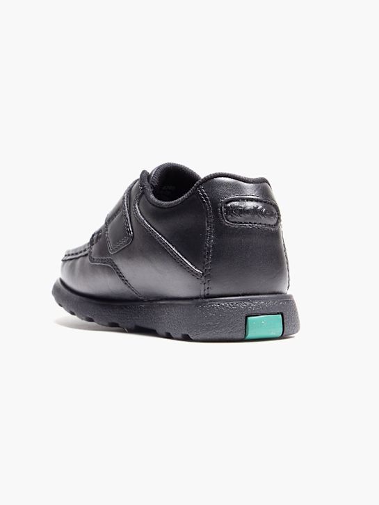 szkolna buty kickers na niskim obcasie w kolorze czarnym rico