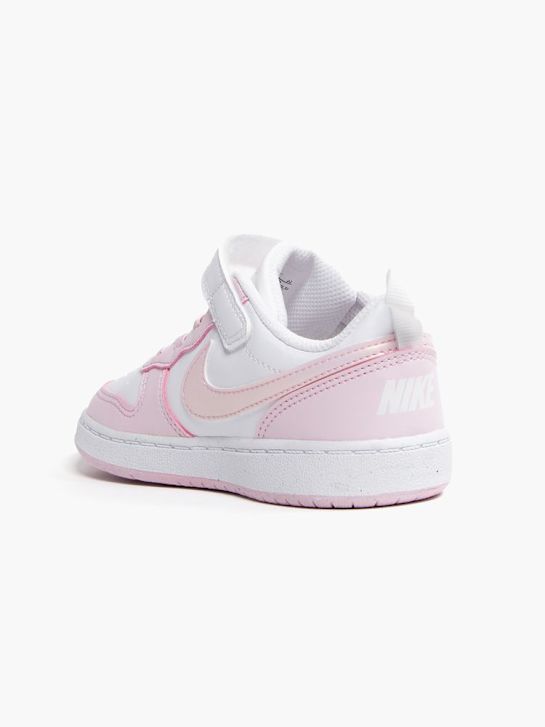 buty do biegania nike court borough low recraft trainer różowy rico