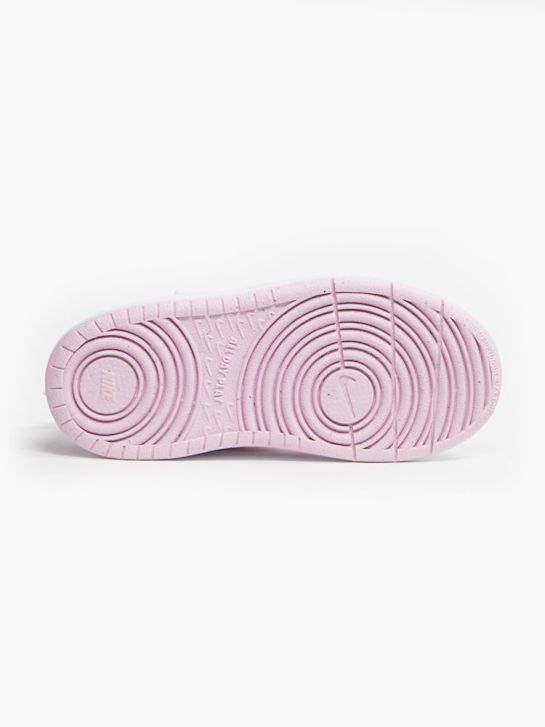 buty do biegania nike court borough low recraft trainer różowy rico