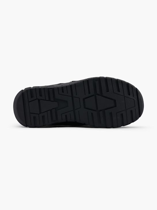 szkolna buty hush puppies na niskim obcasie w kolorze czarnym rico