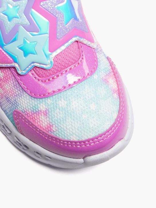 skechers shimmer starlights trainer różowy rico