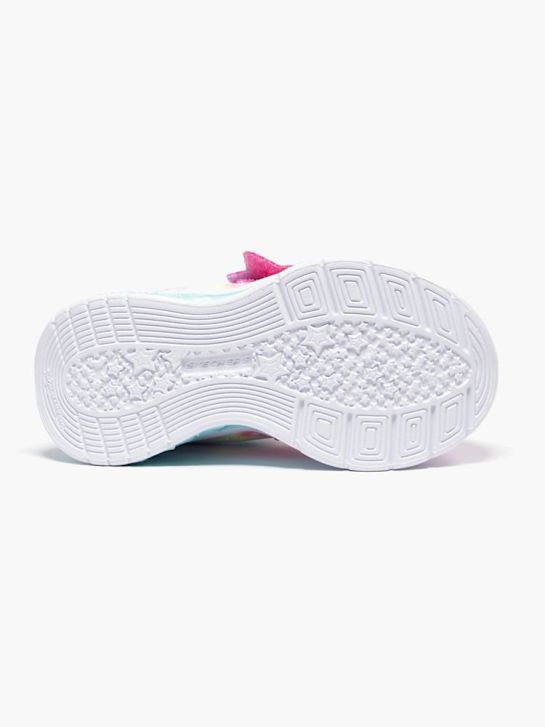 skechers shimmer starlights trainer różowy rico