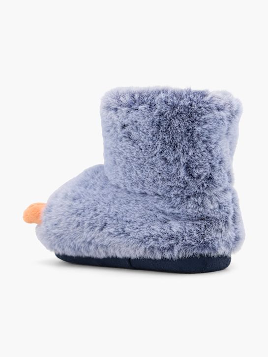 pluszowe kapcie ze Świata jurajski niebieski rico