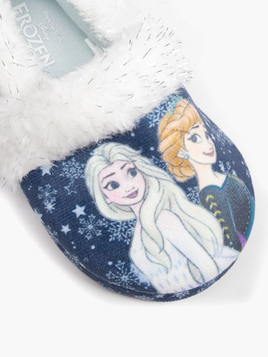 kapcie disney frozen z zamkniętą oparciem kolor niebieski rico