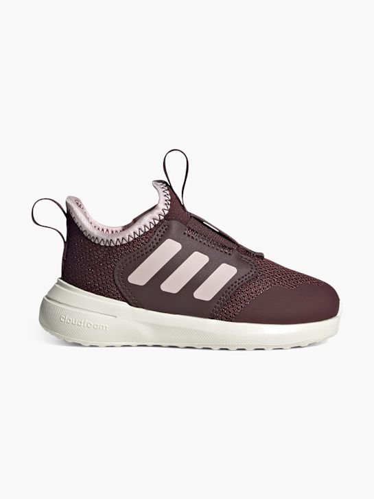 buty do biegania adidas tensaur comfort ac i trainer ciemno-czerwone rico